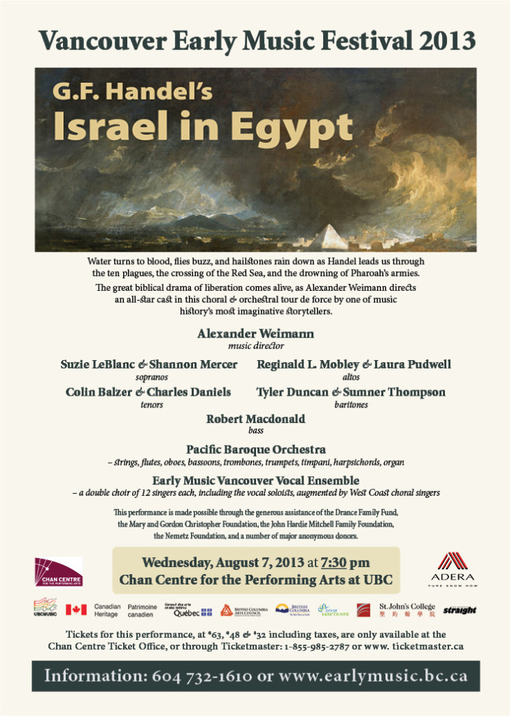 Israel in Egypt flyer in colour for web